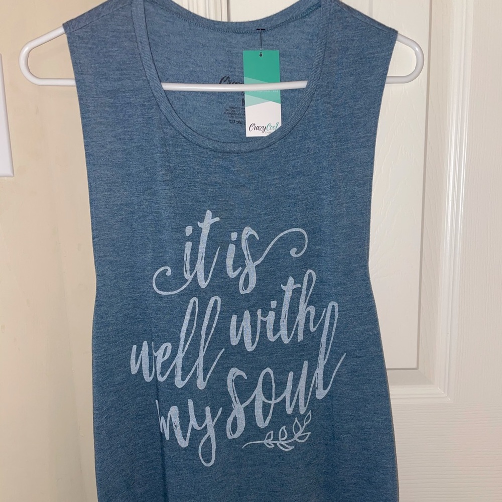 Sleeveless tank by Crazy Cool Tees